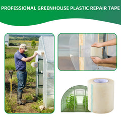 Close-up of Pueatte tape texture highlighting durable 6.3 mil thickness and clarity