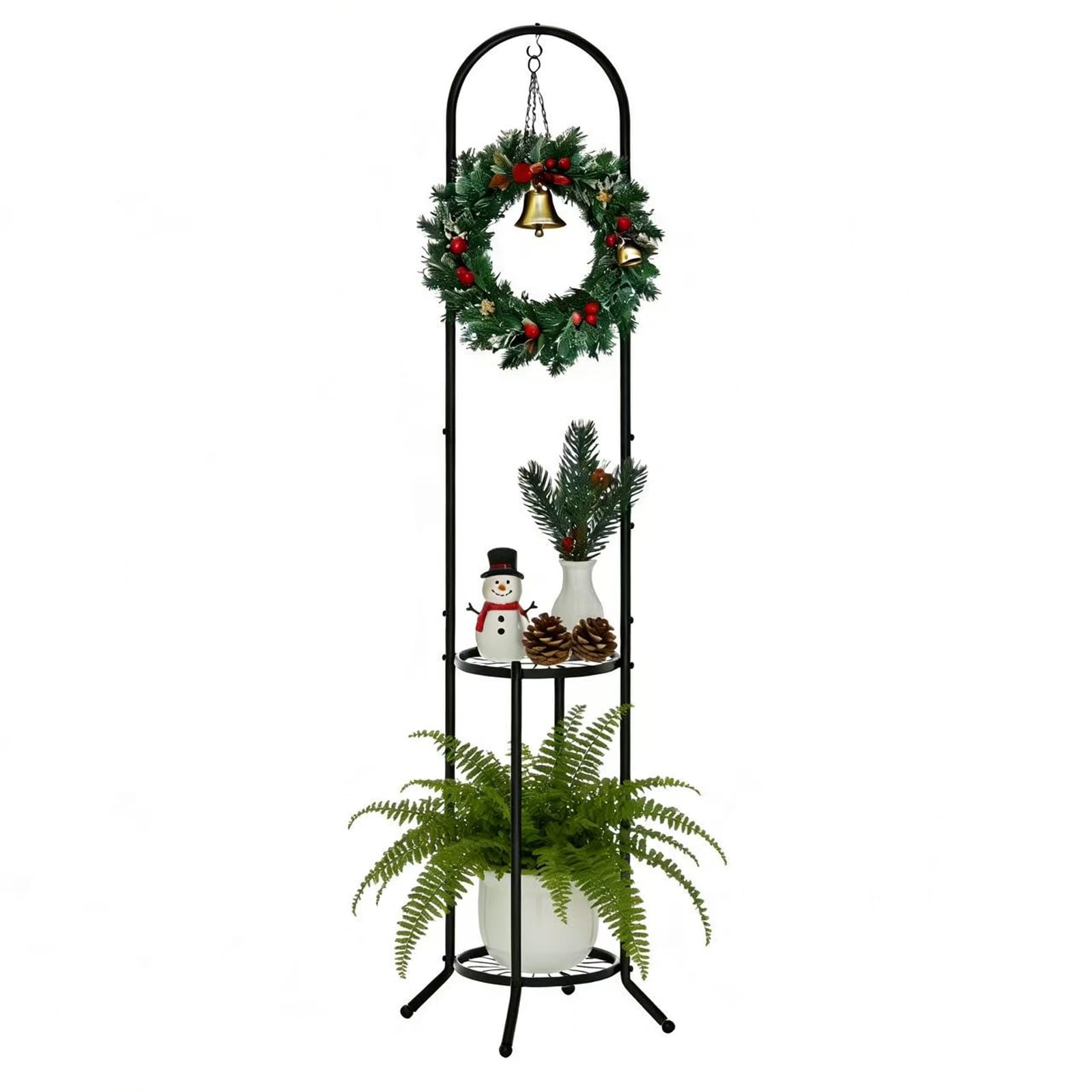 PULIJIAJU fully assembled stand ready to hang for instant display