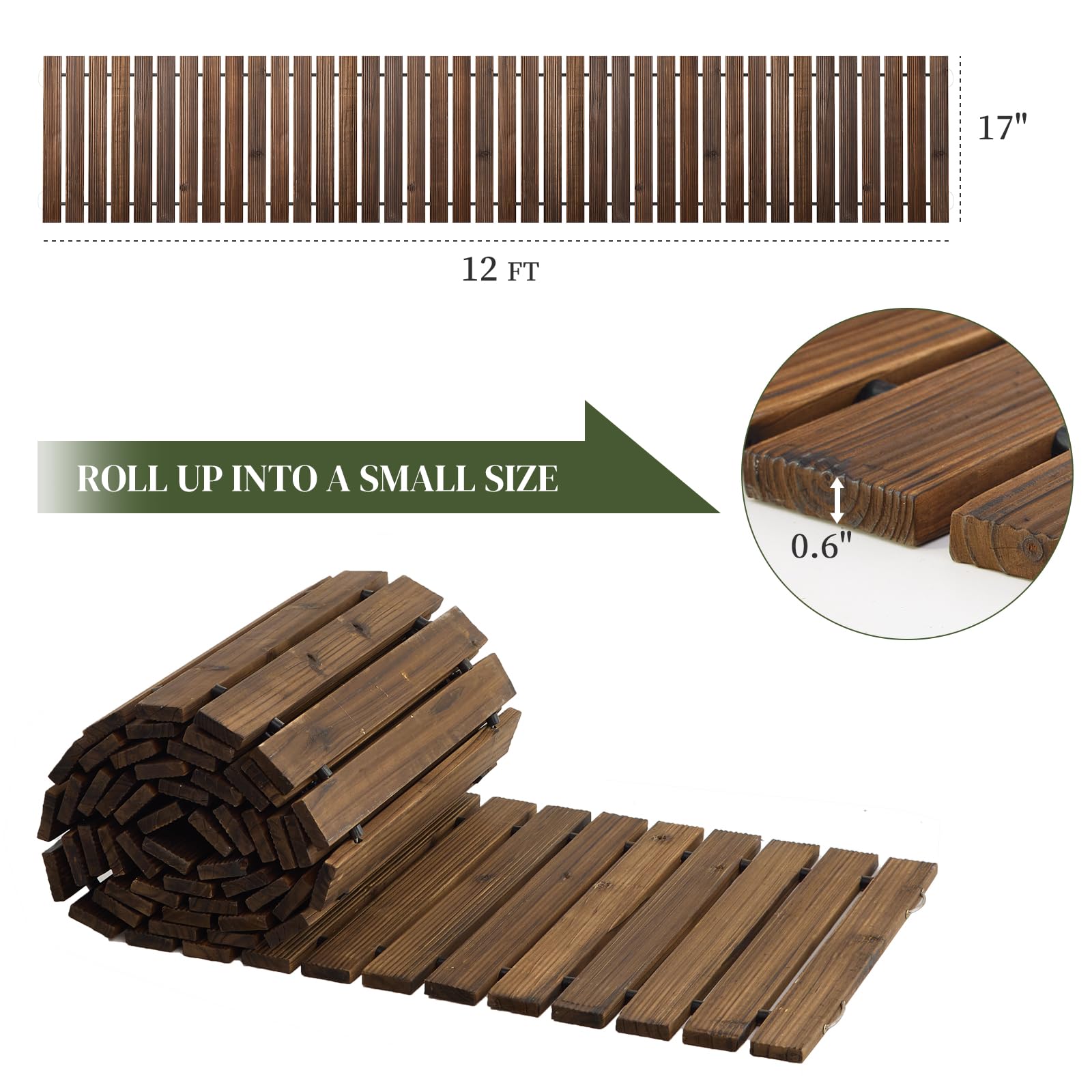 PULIJIAJU close-up of Chinese fir wood grain highlighting durable finish