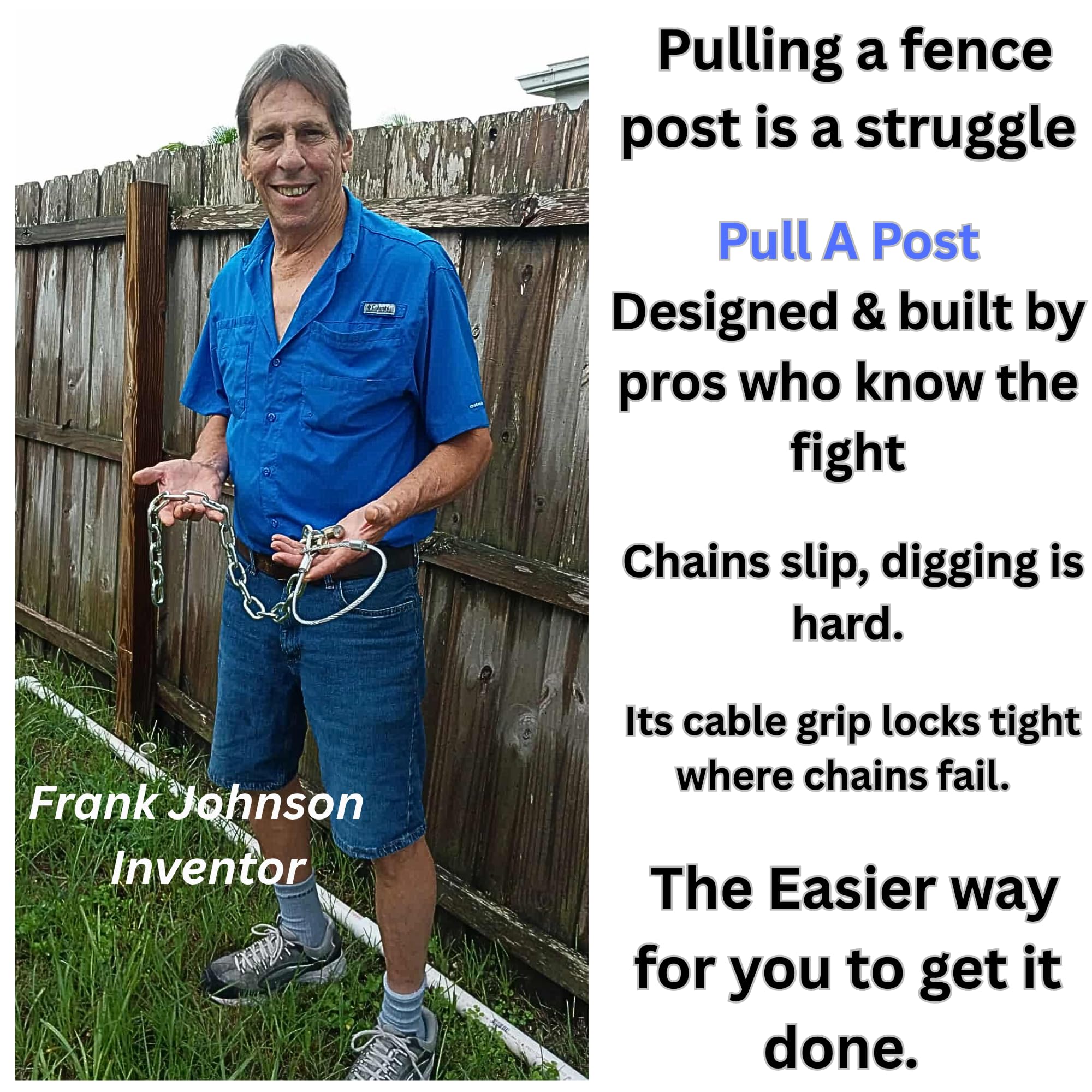 Pull A Post on a farm jobsite illustrating faster fence repairs and efficiency