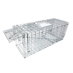 PULOMI front view of trap showing secure doors and humane design benefit safe capture
