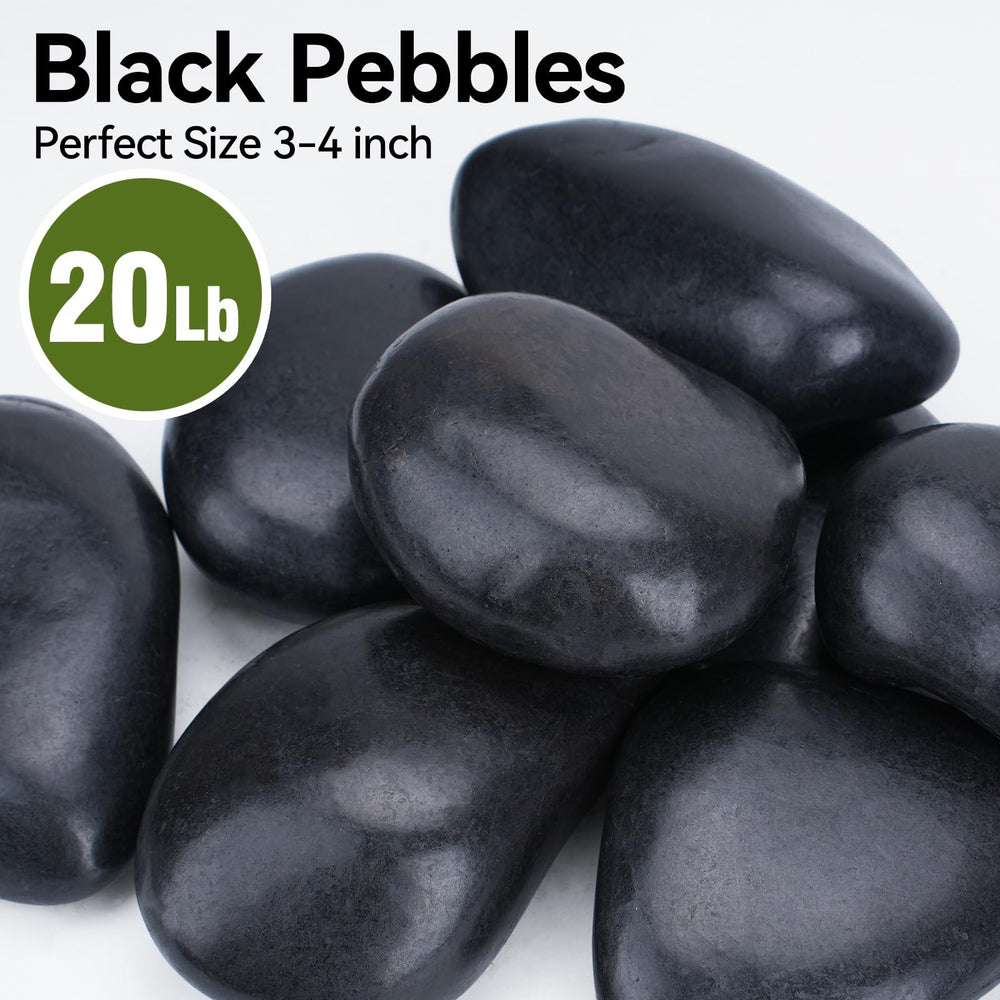 Pulovin close-up polished texture highlighting smooth 3–4 inch stones for refined finish