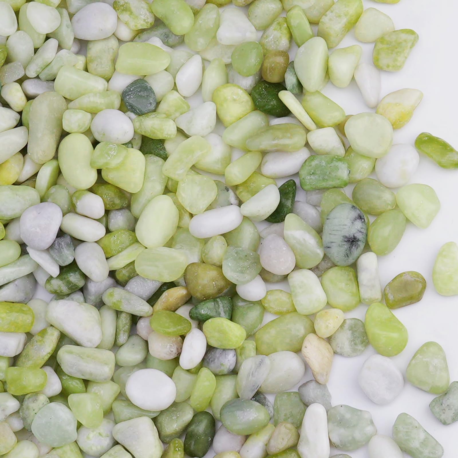 Pulovin front packaging showing bag of jade pebbles and weight benefits
