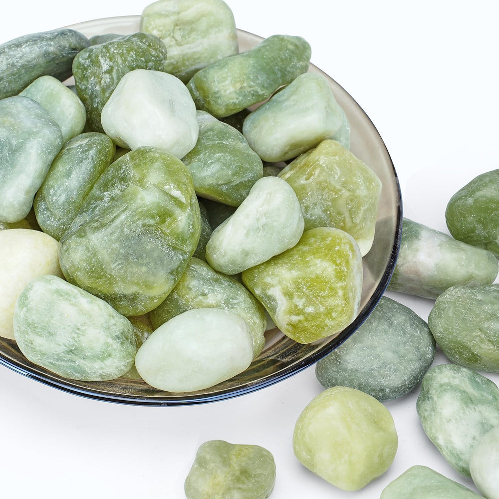 Pulovin front packaging showing jade pebbles and weight benefit