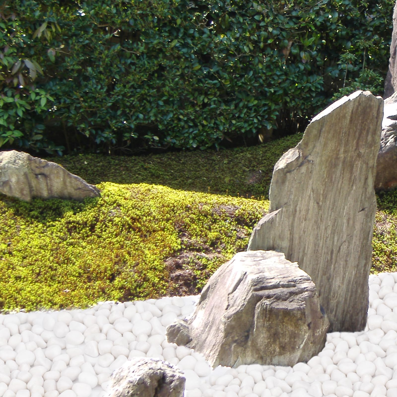 Pulovin stones in hand showing 1–2 inch scale for easy planning and purchase