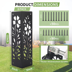 puobao close-up of floral cutout detail showing decorative design and strength benefit: stylish reinforcement