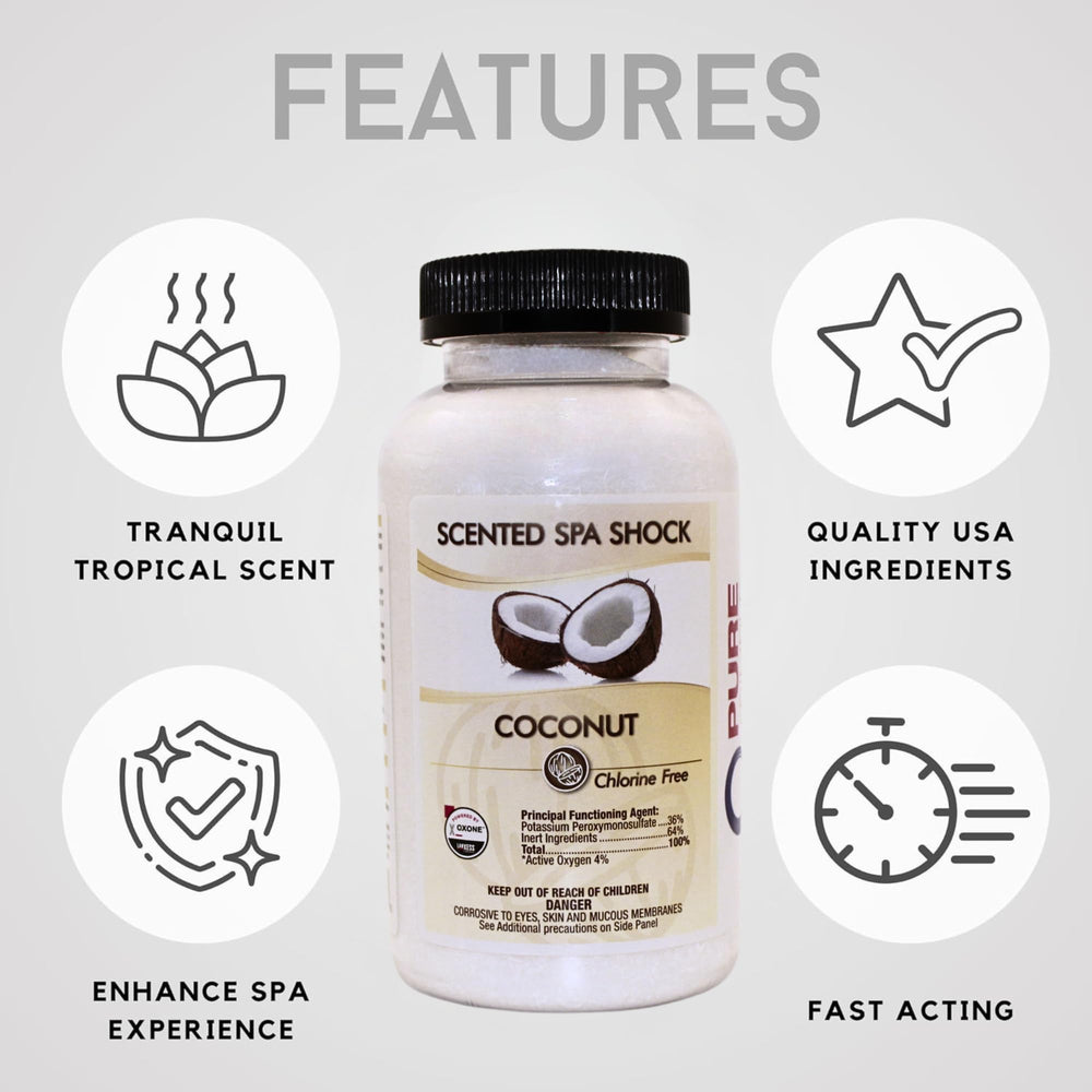Close-up texture of Pure and Simple granules showing fast-dissolving formula benefit