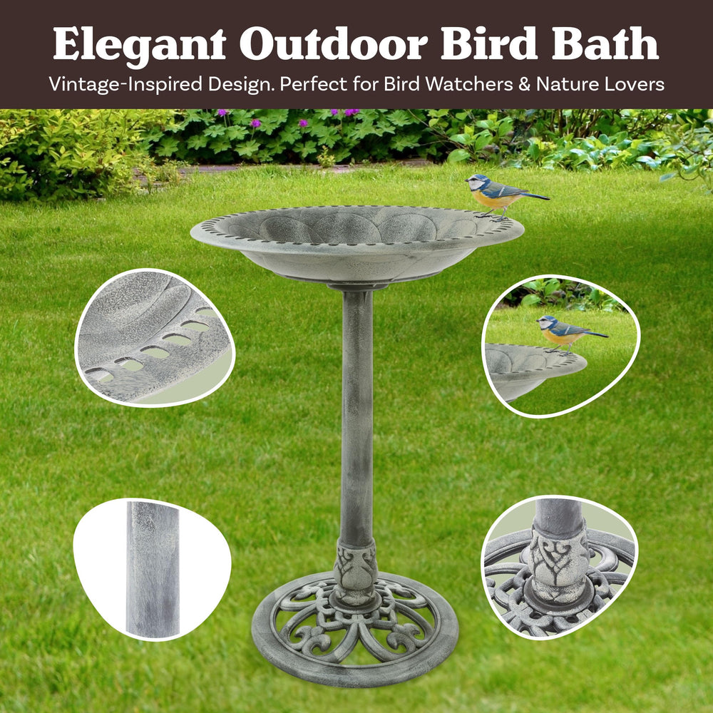 Pure Garden closeup scrollwork detail highlighting vintage aesthetic benefit