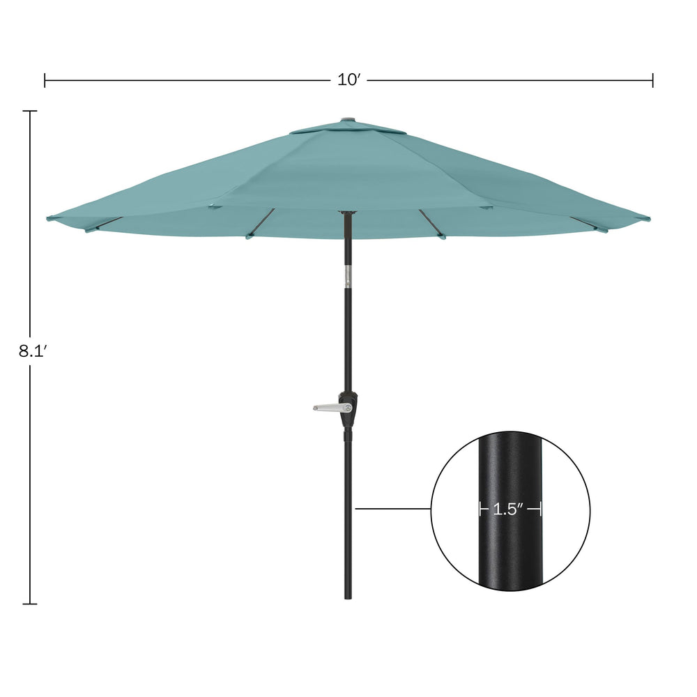 Pure Garden canopy close-up showing fabric texture and durable weather protection