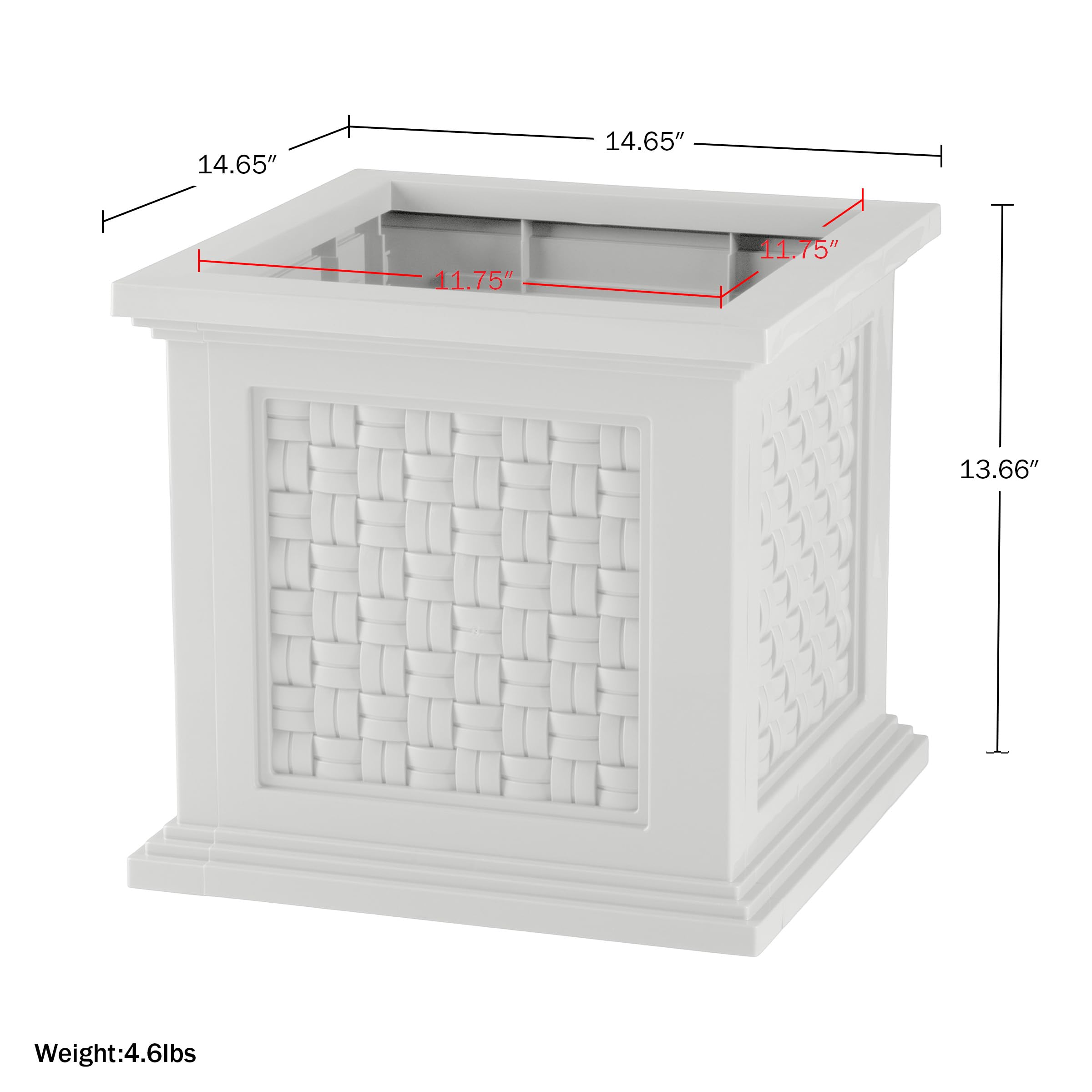 Pure Garden rattan-style texture close-up highlighting durable weather-resistant finish