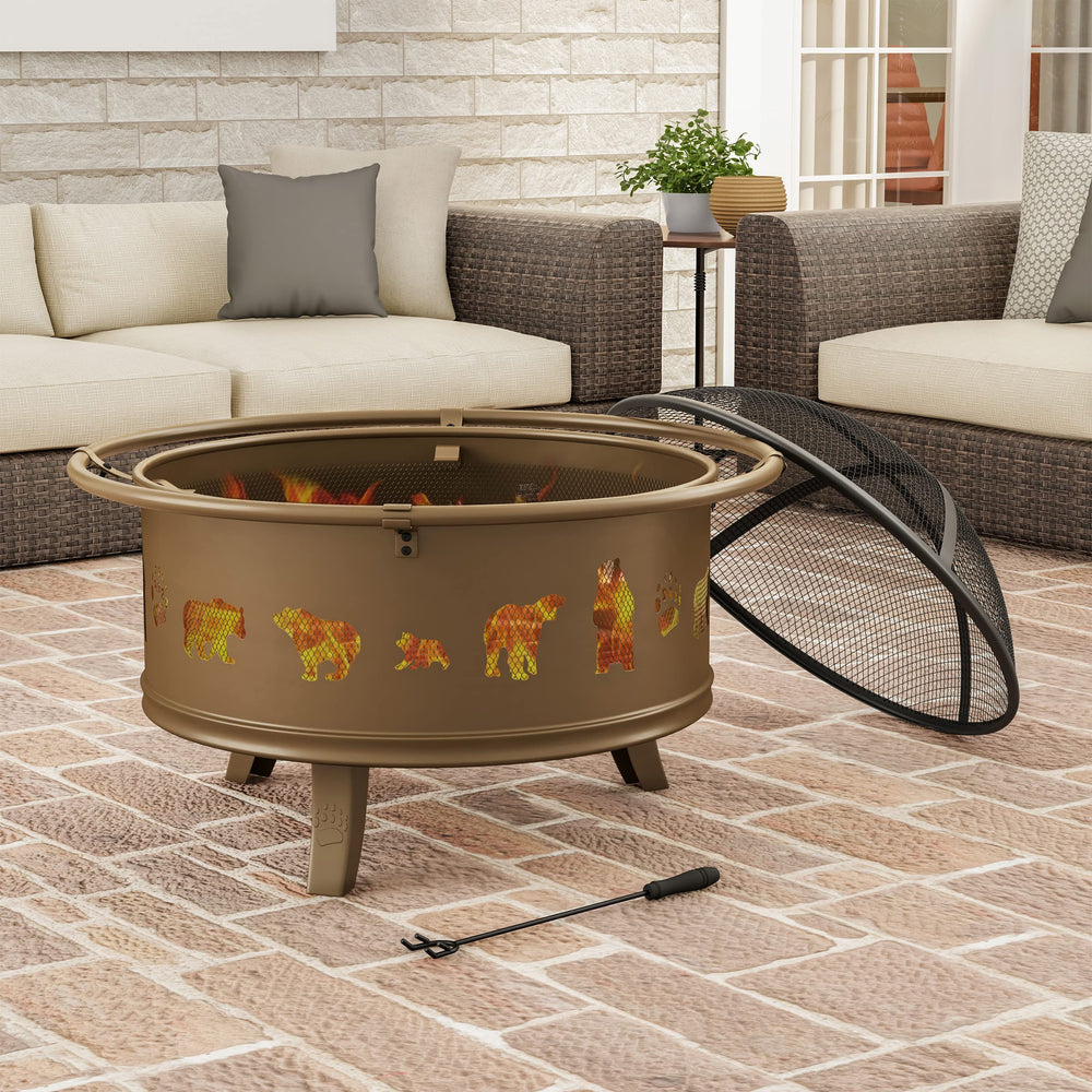 Pure Garden side profile showing three slanted legs for stability