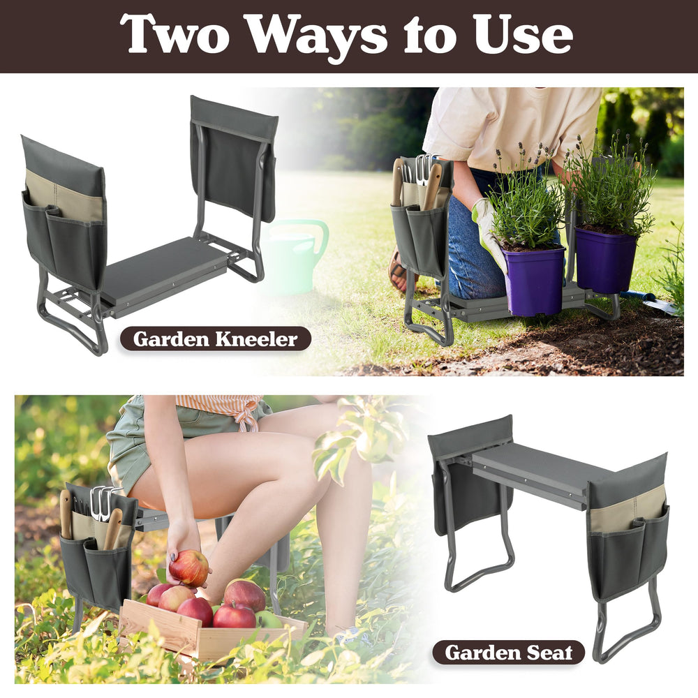 Pure Garden folded compact storage position for easy transport
