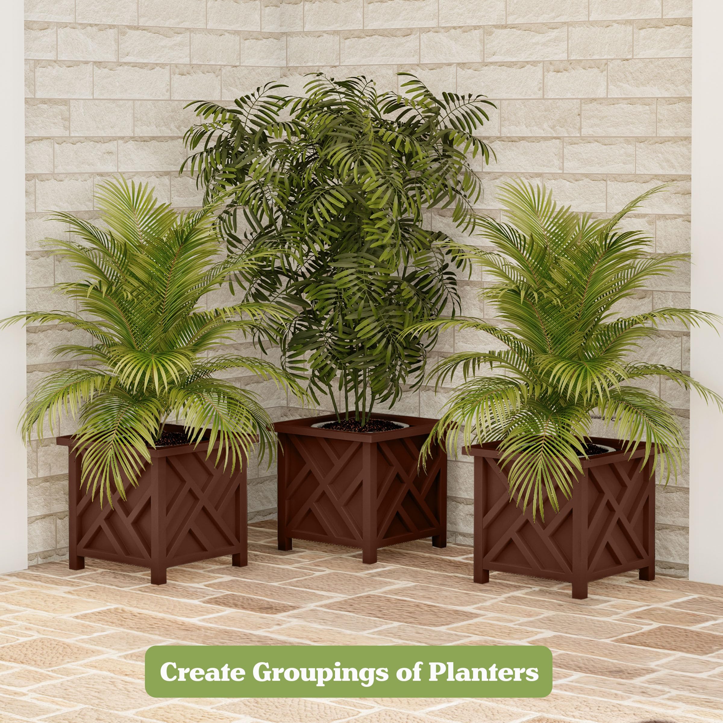 Pure Garden interior shot with measuring tape showing 11.5 inch usable space
