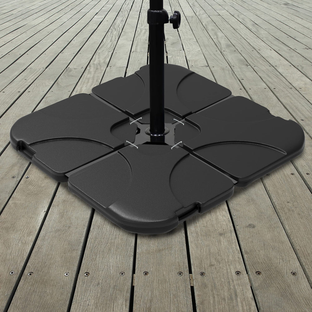 Pure Garden close-up of HDPE plate texture highlighting durable weather resistance