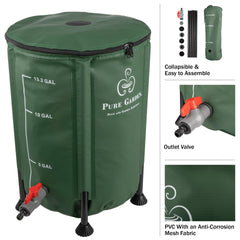 Pure Garden spigot detail for controlled dispensing and easy access