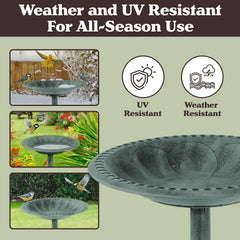 Pure Garden installed with metal ground hooks anchored in soil for secure stability
