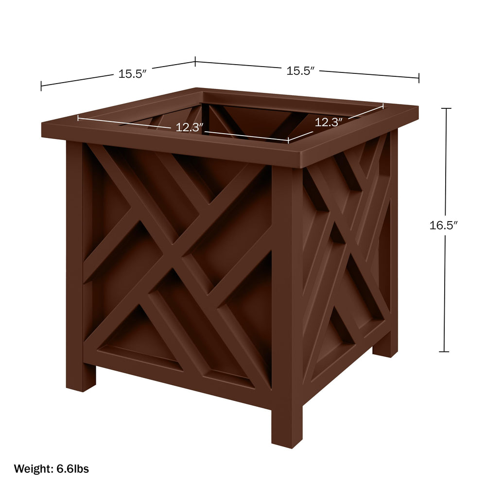 Pure Garden texture and finish close-up showing durable polypropylene