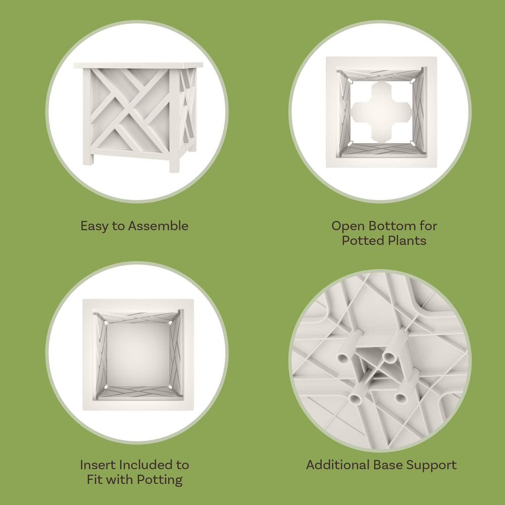 Pure Garden top view revealing interior dimensions and capacity benefit