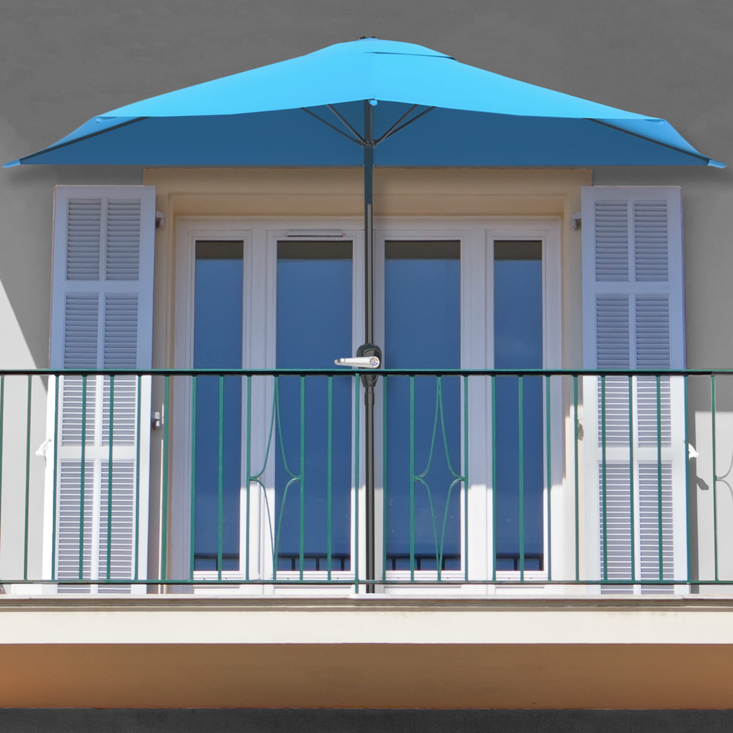 Pure Garden weighted base floral design showing stability and flush-against-wall placement