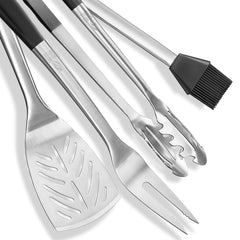 Pure Grill meat fork detail showing tines for secure lifting of large cuts