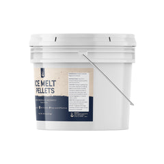 PURE ORIGINAL INGREDIENTS in-use on sidewalk clearing ice for safer walking benefit