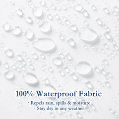 puredown close-up of waterproof fabric texture protecting filling from moisture