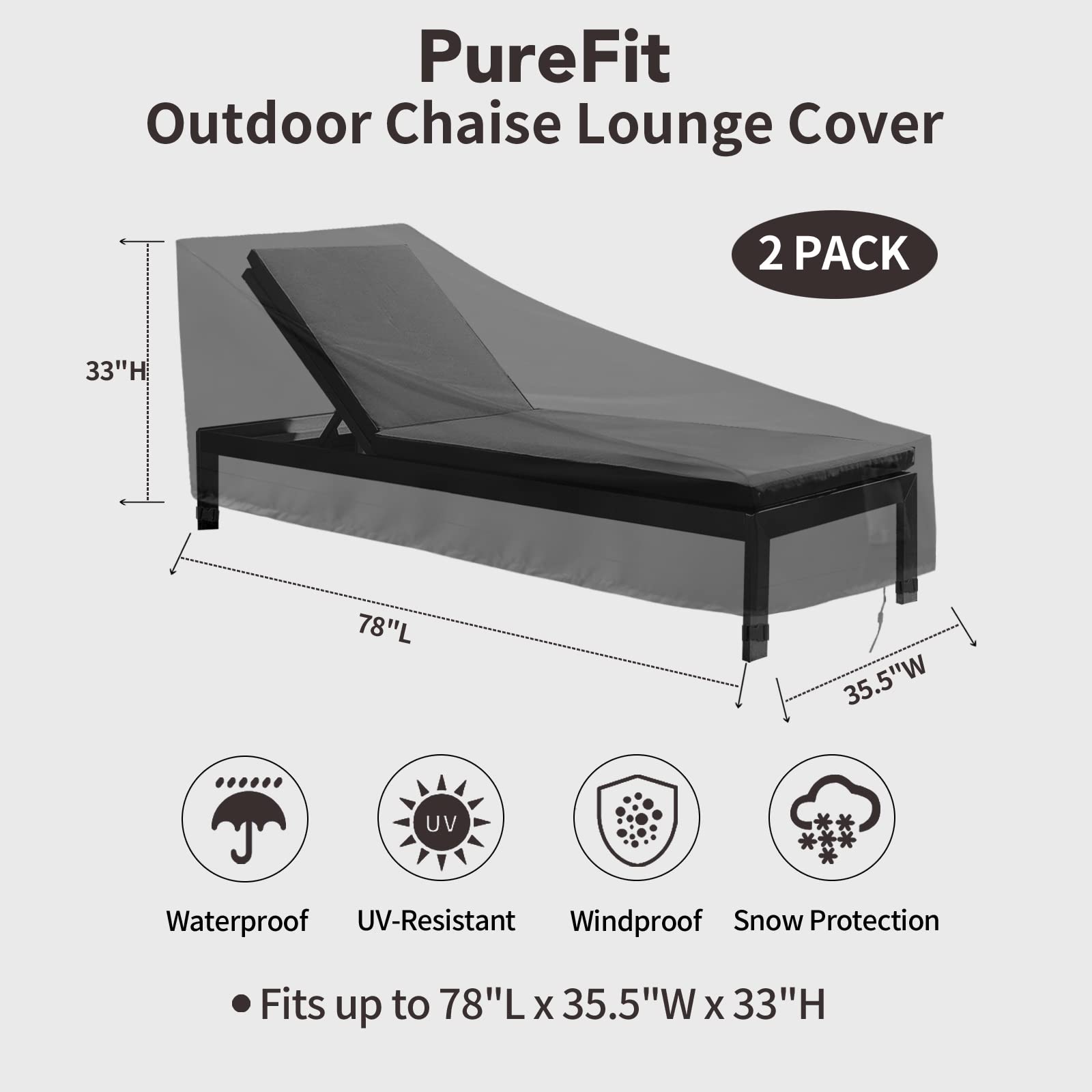 PureFit close-up of 500D oxford fabric texture for durable weather resistance