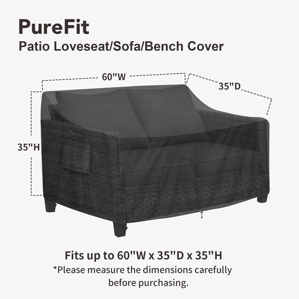 PureFit close-up of 500D oxford texture for durable weather protection