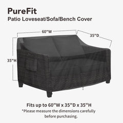 PureFit close-up of 500D oxford texture for durable weather protection