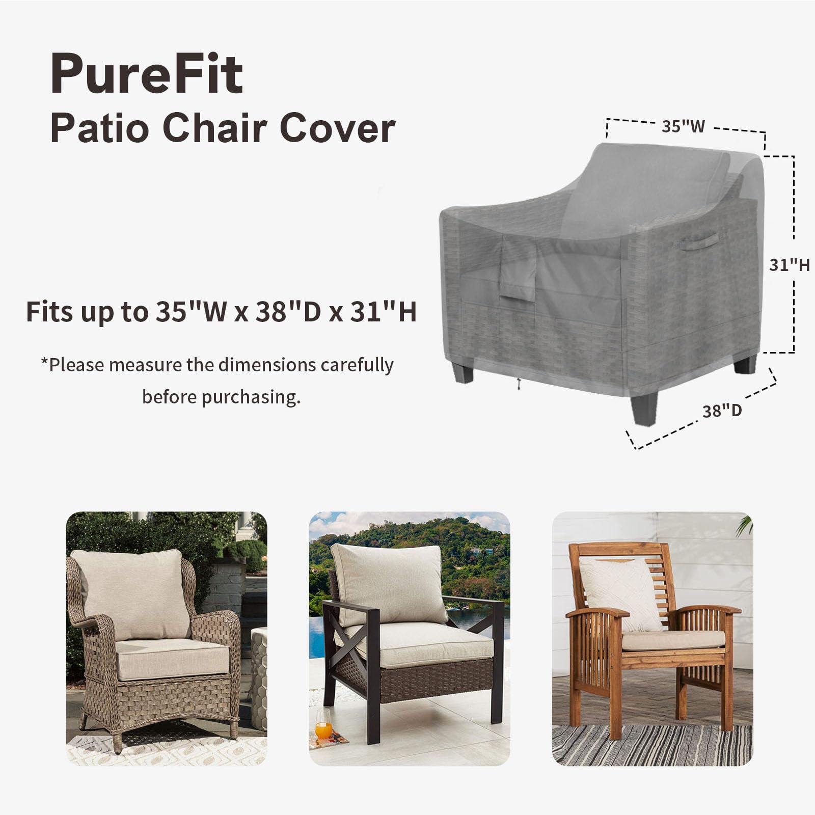 PureFit close-up of 500D oxford texture showing durable waterproof fabric