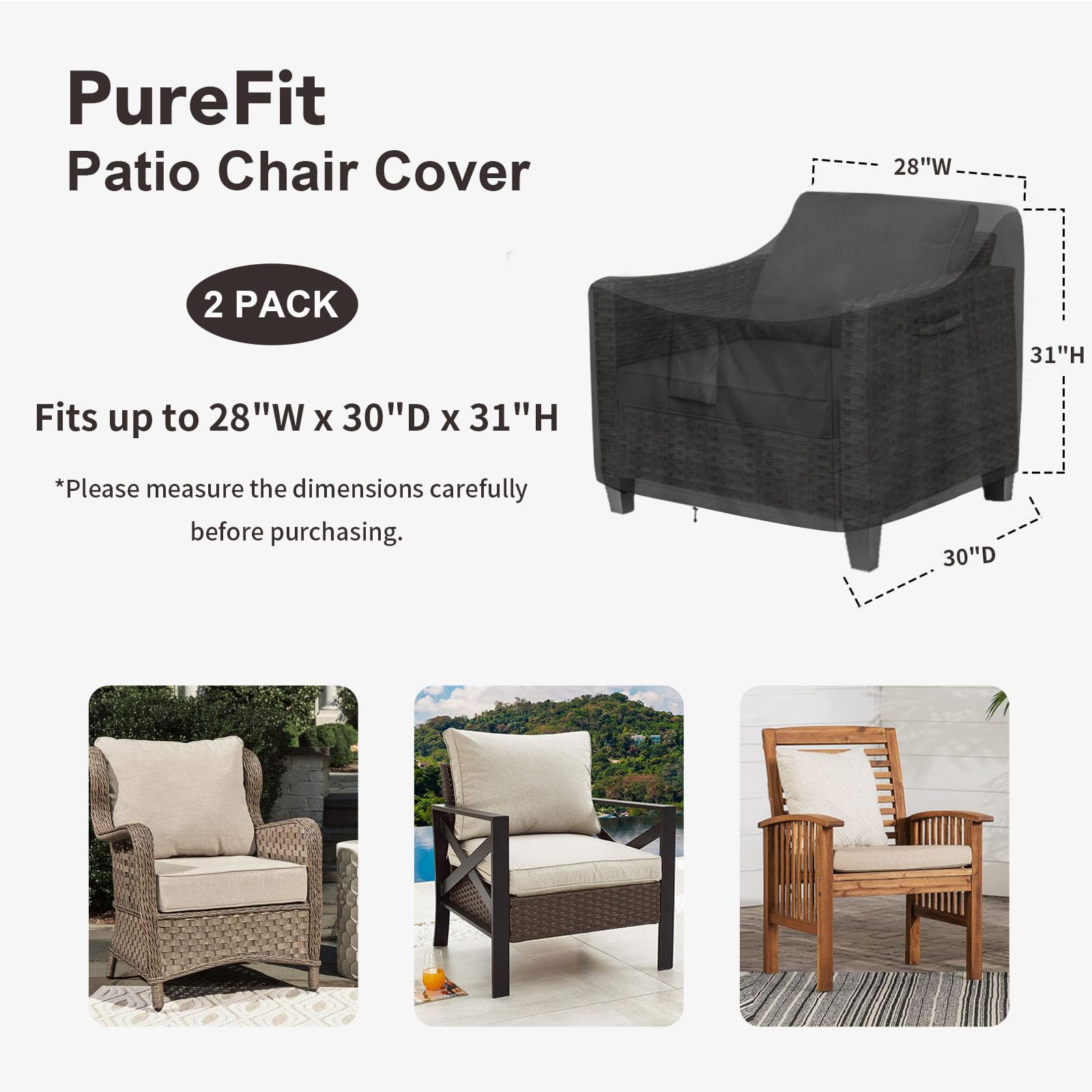 PureFit close-up of 500D oxford texture showing durable waterproof fabric benefit