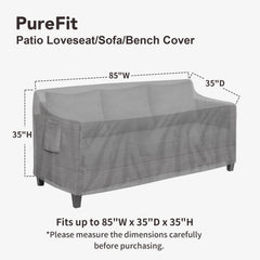 PureFit primer plano del tejido 500D mostrando textura resistente y repelencia al agua