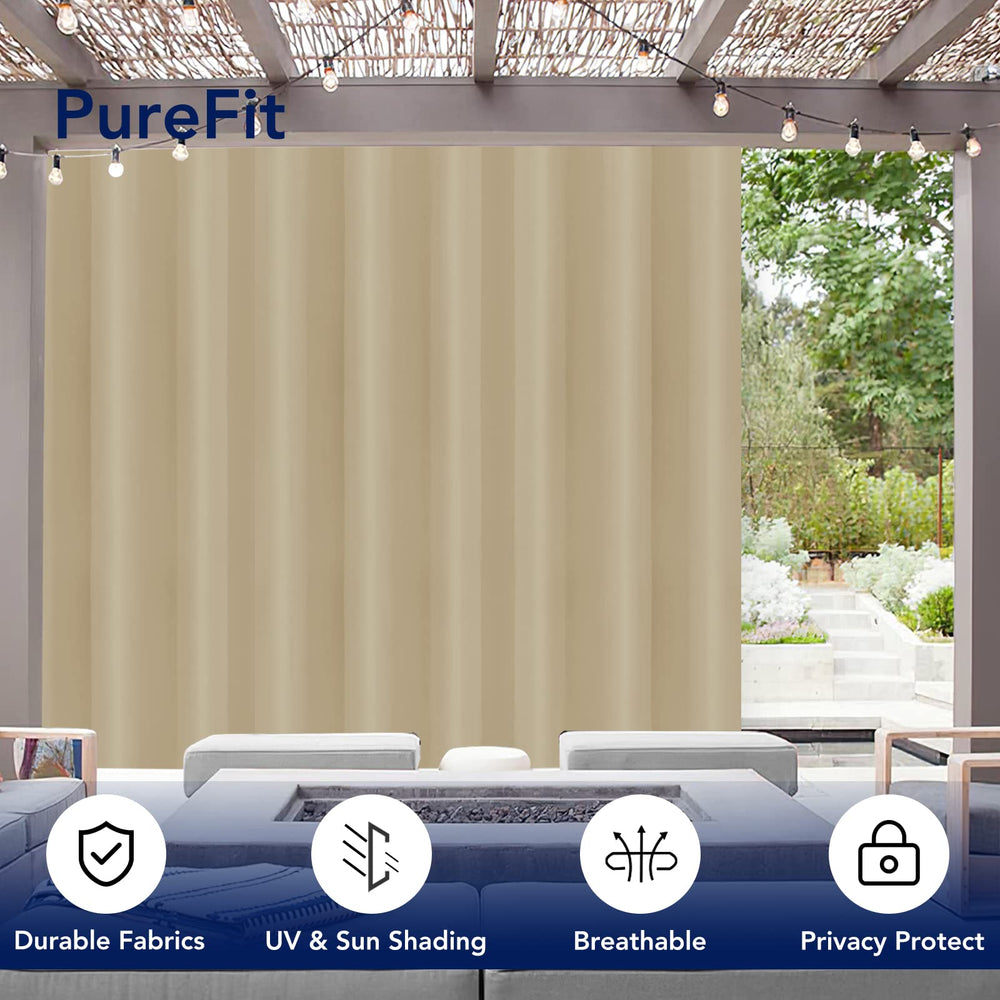 PureFit textile texture detail showing breathable, UV-resistant weave