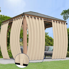 PureFit front view of beige panels showing full coverage and clean look