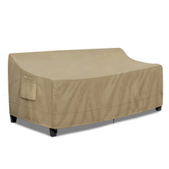 PureFit front view of cover on 4-seater sofa showing full protection and neat fit