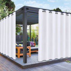 PureFit front panel displayed on patio providing instant privacy