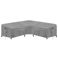 PureFit front view of L-shaped cover protecting sectional for full-weather defense