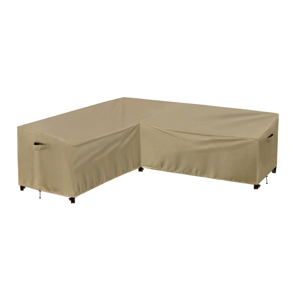 PureFit front view of L-shaped cover protecting entire sectional