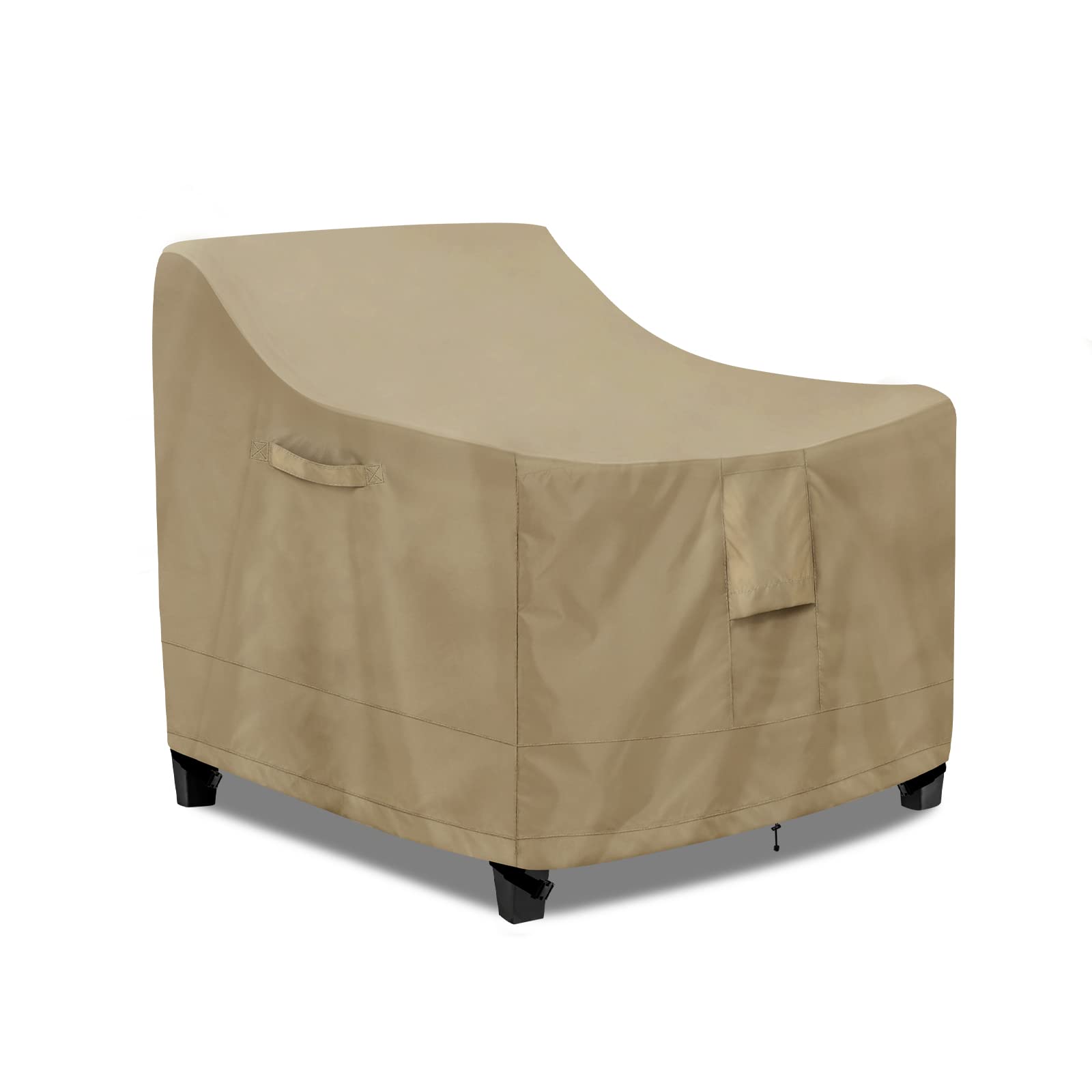 PureFit front view patio chair cover protecting chair outdoors