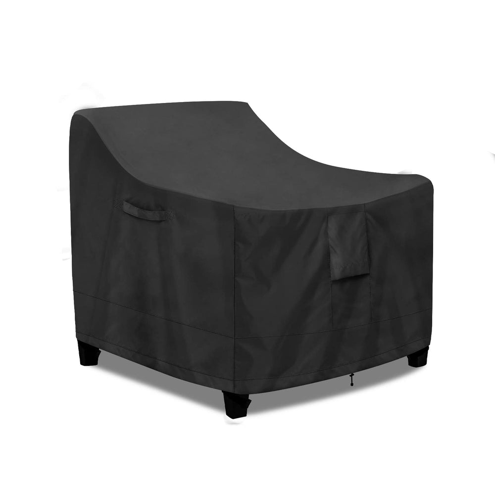 PureFit front view showing full patio chair coverage and weather protection