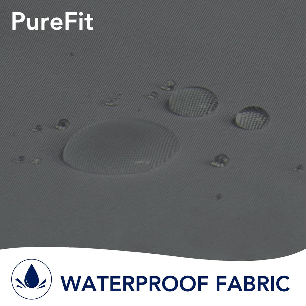 PureFit silver rust-proof grommet close-up for easy hanging