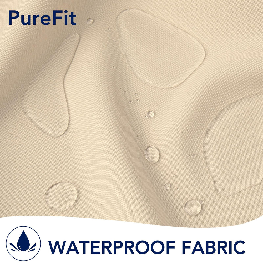 PureFit close-up of textured polyester fabric showing durable weave