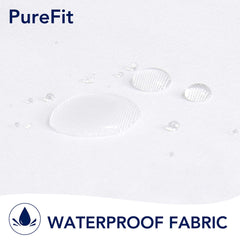 PureFit fabric texture close-up showing durable weave and breathability