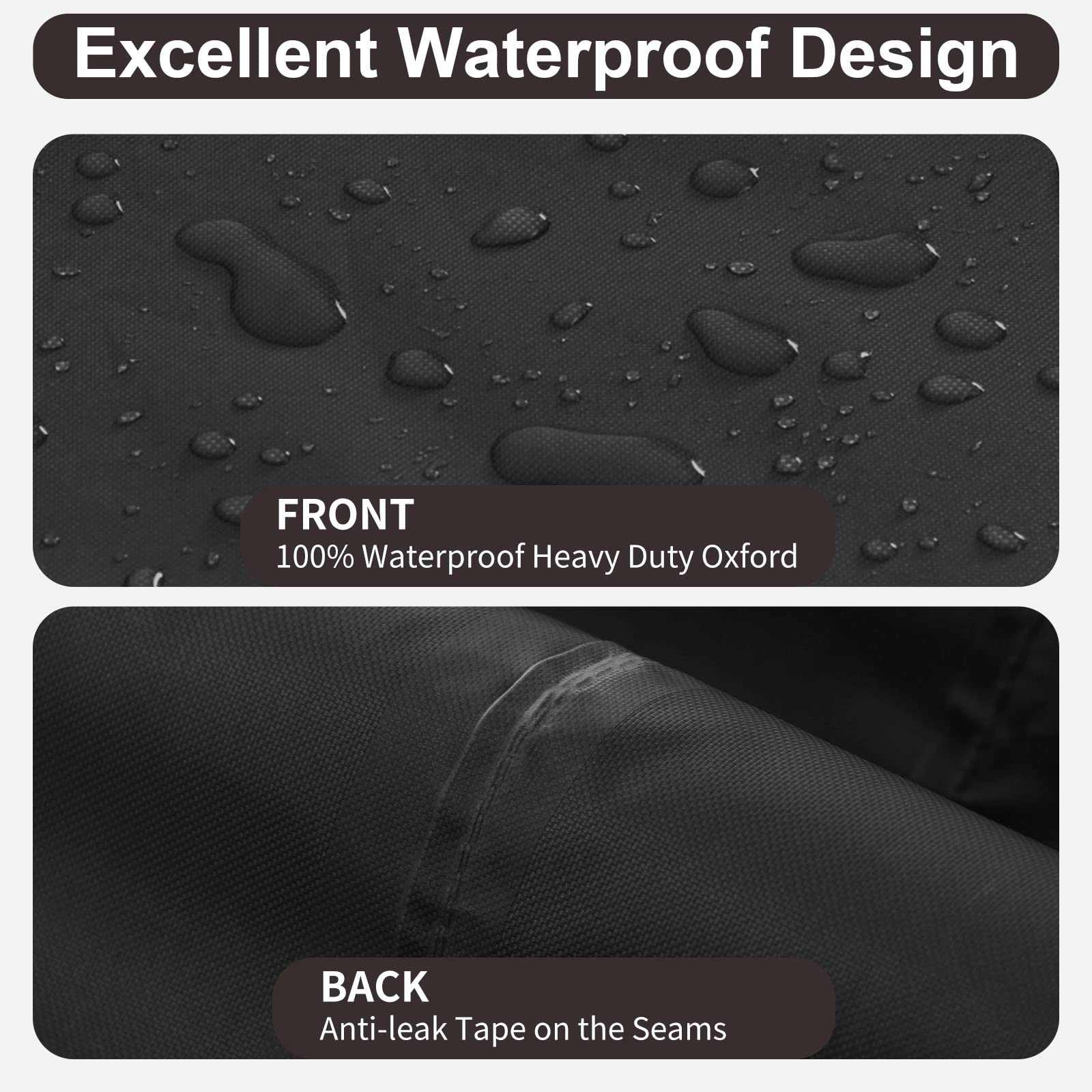PureFit air vent and padded handle for easier removal and reduced condensation