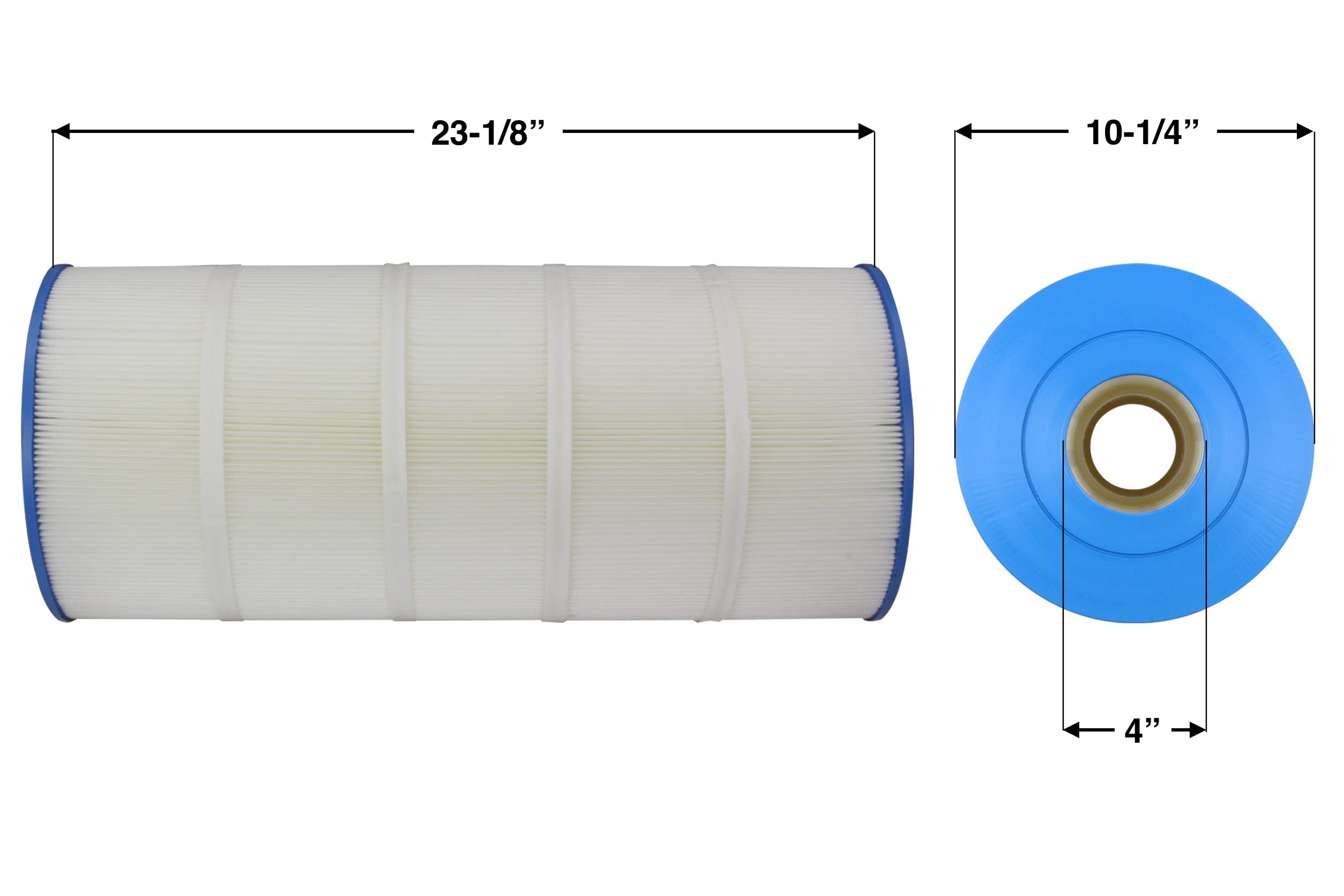 Pureline top label and part number view, helps confirm correct replacement