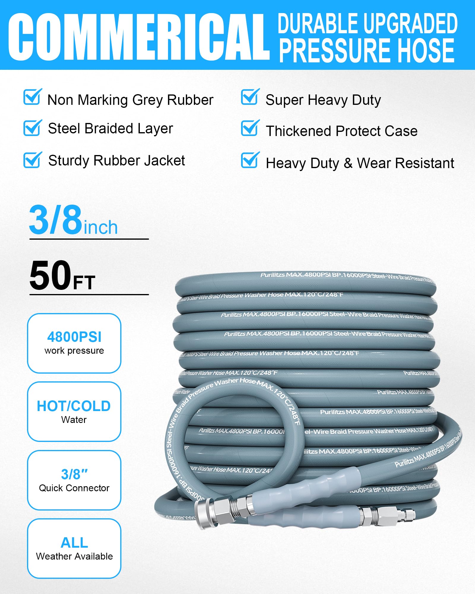 Purilitzs swivel quick-connect detail highlighting secure attachment and easy use