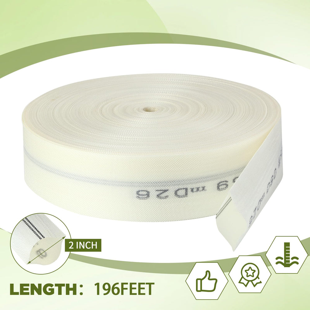 Pushglossy hose rolled flat for compact storage and easy transport benefit