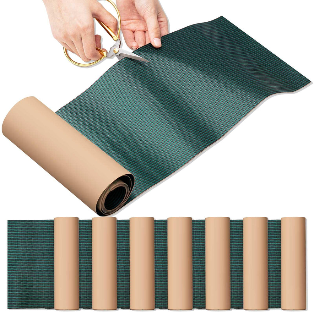Pushglossy front view showing four green repair rolls and clear packaging benefit quick fixes