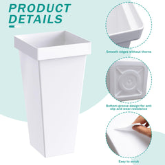 Putros close-up of a single removable bucket showing easy lift-out for watering and cleaning
