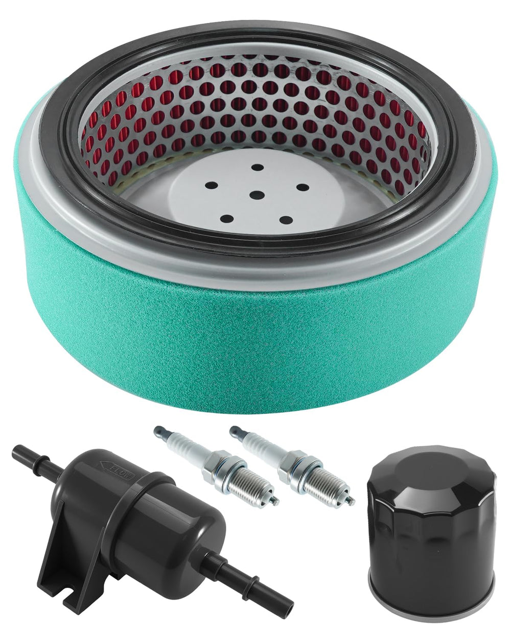 PUXWQT kit front packaging showing included filters and plugs for quick identification and convenience